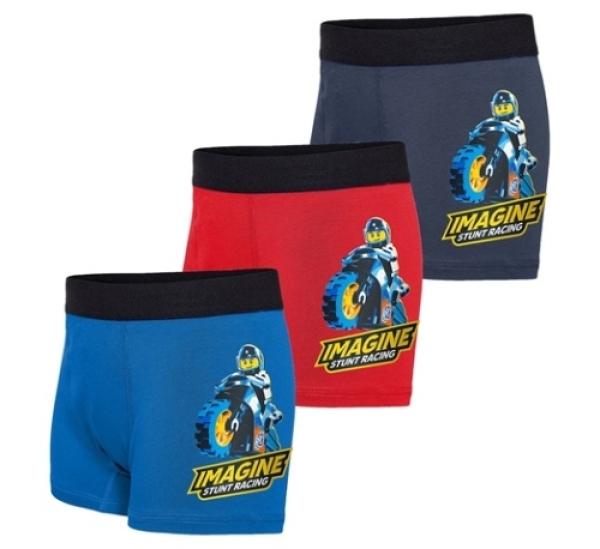 LEGO City Boxershorts (LWAGAN 606 - Maat 122-128)