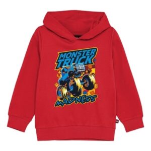 LEGO Sweatshirt met Capuchon ROOD (LWSAKU 608 - Maat 140)