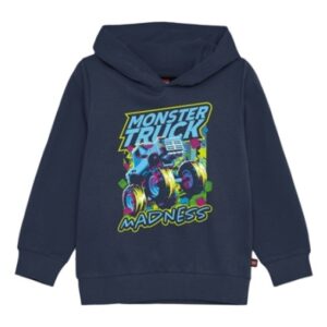 LEGO Sweatshirt met Capuchon DONKERBLAUW (LWSAKU 608 - Maat 104)