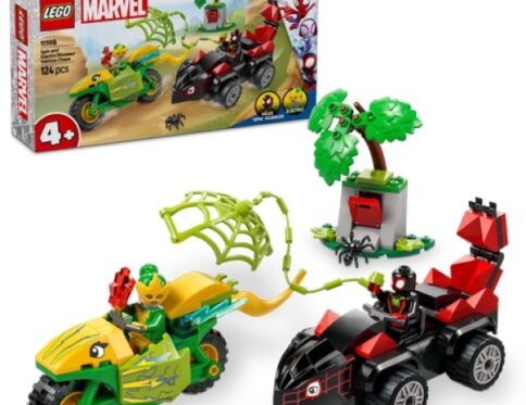 LEGO 11198 Spin en Electro Achtervolging met Dinosaurusvoertuig