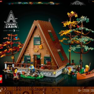 LEGO Ideas A-Frame Boshut Modelbouw Set - 21338