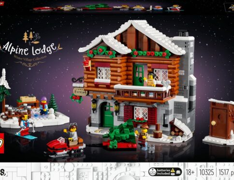 LEGO 10325 Icons Skihut Modelhuis Bouw en Decoratie Set