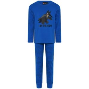 LEGO Pyjama Batman BLAUW (LWALEX 715 - Maat 104)