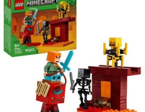 LEGO 21266 De Lavastrijd in de Nether