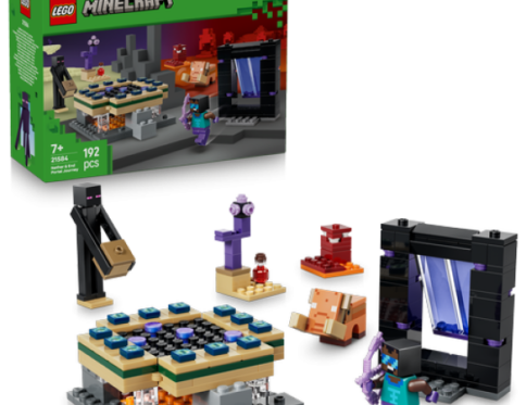LEGO 21584 Reis Naar de Nether en het End-Portaal