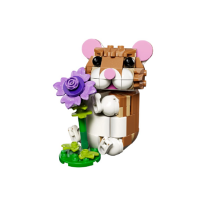 Lego Schattige hamster met bloem 31376