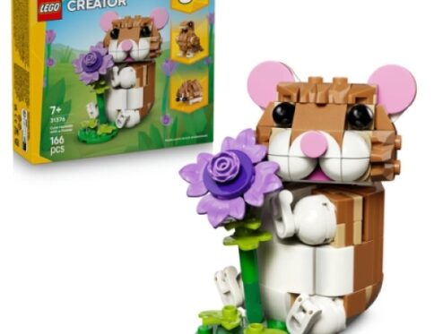 LEGO 31376 Schattige Hamster met Bloem