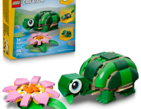LEGO 31377 Schildpad met Waterlelie