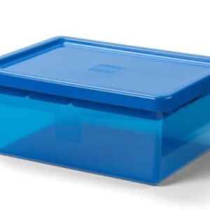 LEGO Opbergbox Sort & Store TRANSPARANT BLAUW