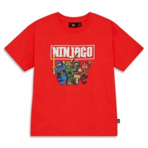 LEGO T-shirt Ninjago ROOD (LWTAFFY 621 - Maat 134)