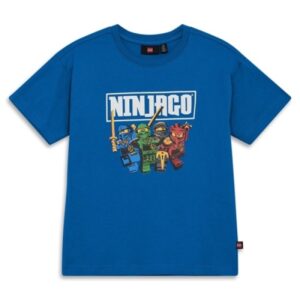 LEGO T-shirt Ninjago BLAUW (LWTAFFY 621 - Maat 116)