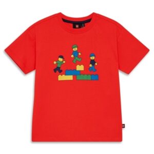 LEGO T-shirt ROOD (LWTAFFY 706 - Maat 116)
