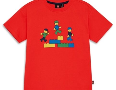 LEGO T-shirt ROOD (LWTAFFY 706 – Maat 140)