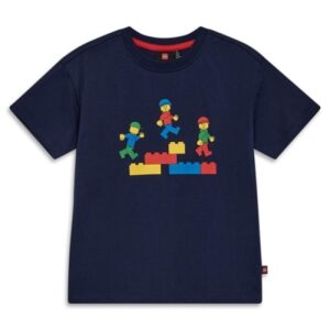 LEGO T-shirt DONKERBLAUW (LWTAFFY 706 - Maat 104)
