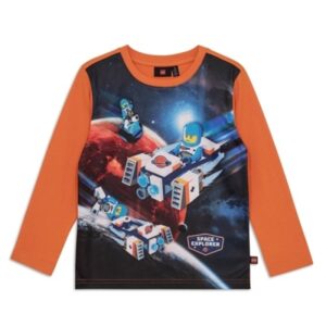 LEGO T-shirt ORANJE (LWTAFFY 709 - Maat 104)
