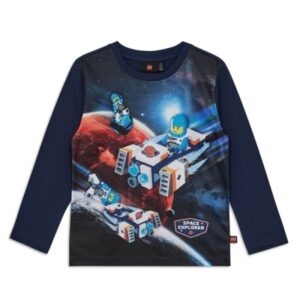LEGO T-shirt DONKERBLAUW (LWTAFFY 709 - Maat 104)