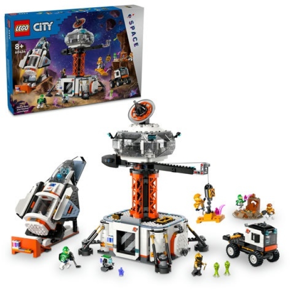 LEGO 60434 Ruimtebasis en Raketlanceringsplatform