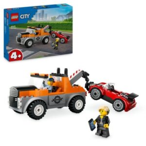 LEGO 60435 Sleepwagen en Sportautoreparatie