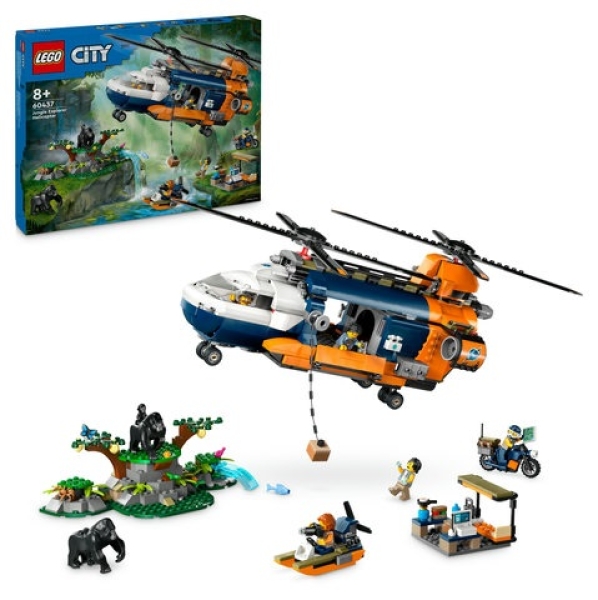 LEGO 60437 Helicopter bij de Basis