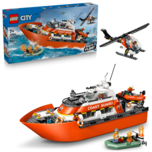 LEGO 60504 Kustwacht Reddingsboot met Helikopter