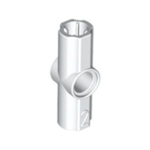 LEGO As en Pin Connector 3L WIT (10 stuks)