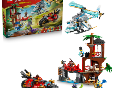 LEGO 71857 Ninjavoertuigen bij de Boomhut