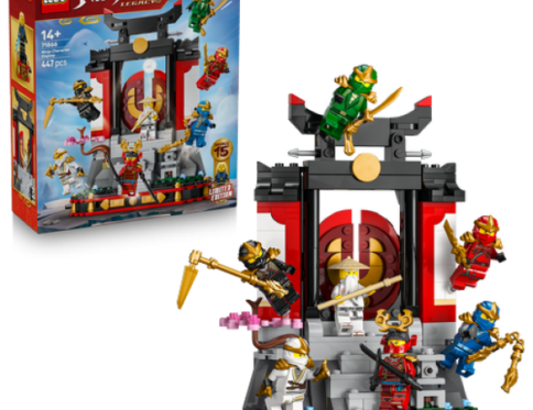 LEGO 71866 Display met Ninjapersonages