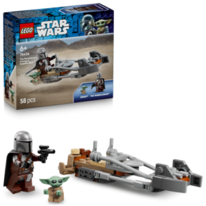 LEGO 75436 De Mandalorian en Grogu's Speederbike