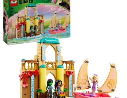 LEGO 75681 Glinda, Elphaba en Nessarose op Shiz University