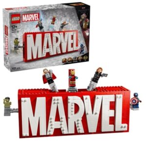 LEGO 76313 MARVEL Logo en Minifiguren