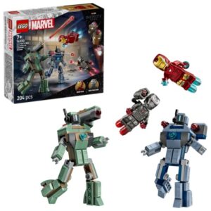 LEGO 76320 Iron Man en War Machine VS Hammer Drones