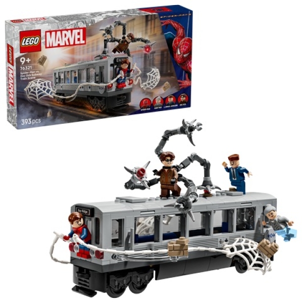 LEGO 76321 Spider-Man VS Doc Ock Metroscène