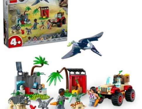 LEGO 76963 Reddingscentrum voor Babydinosaurussen