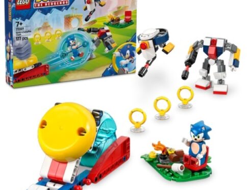 LEGO 77001 Sonics Krachtmeting bij het Kampvuur