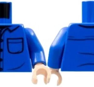 LEGO Romp Overhemd met 2 Zakken BLAUW (10 stuks)