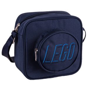 LEGO Schoudertas Brick 1x1 DONKERBLAUW