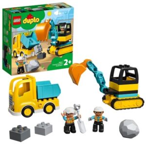 DUPLO 10931 Truck & Graafmachine met Rupsbanden