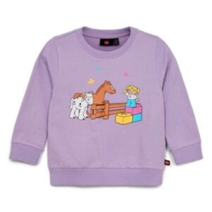 DUPLO Sweatshirt LICHTPAARS (LWSCOPE 200 - Maat 104)
