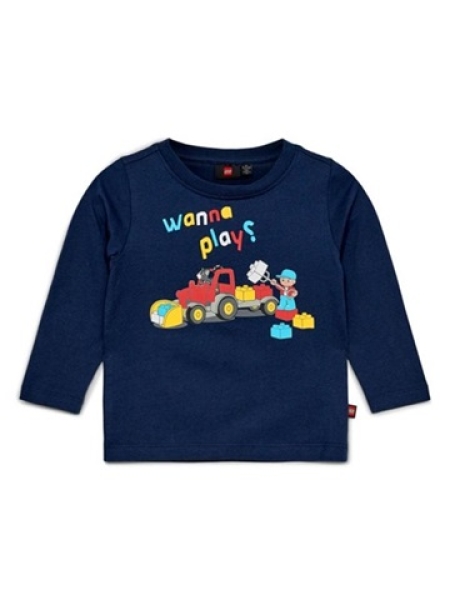 DUPLO T-shirt DONKERBLAUW (LWTAY 200 - Maat 92)