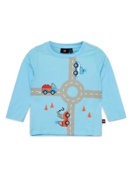 DUPLO T-shirt LICHTBLAUW (LWTAY 200 - Maat 92)