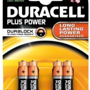 DURACELL Plus Power AAA MN2400 (4 stuks)