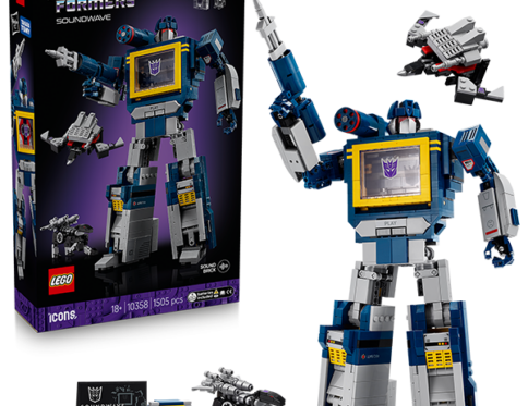 LEGO 10358 Transformers Soundwave