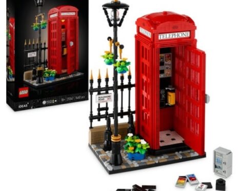 LEGO 21347 Rode Londense Telefooncel