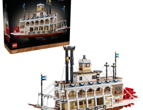 LEGO 21356 Stoomboot