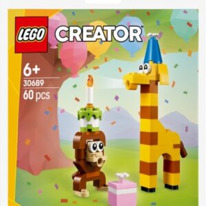 LEGO 30689 Verjaardagsfeestdieren (Paperbag)