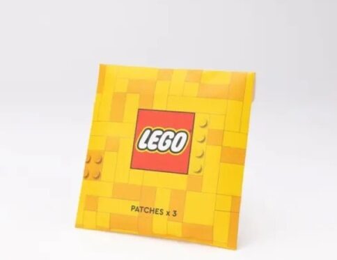 LEGO 3 Geborduurde Retrologo Patches