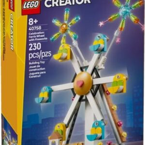 LEGO 40758 Reuzenrad met Vuurwerk