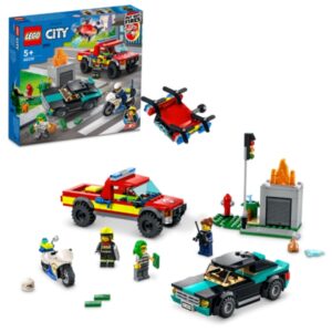 LEGO 60319 Brandweer & Politie Achtervolging
