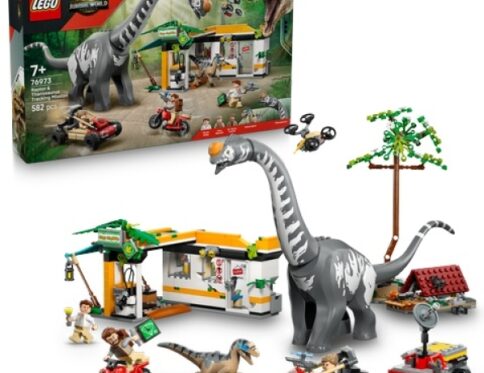 LEGO 76973 Raptor en Titanosaurus Opsporingsmissie