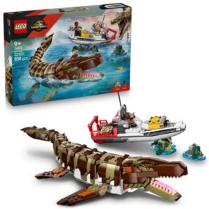 LEGO 76974 Bouwbare Mosasaurus Bootmissie